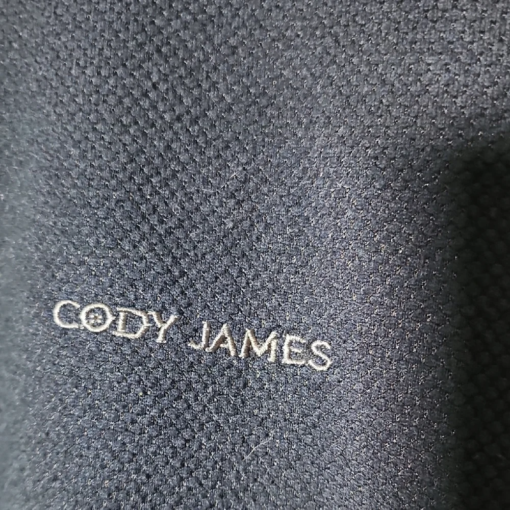 Men's Classic Navy Zip-Up Sweater
